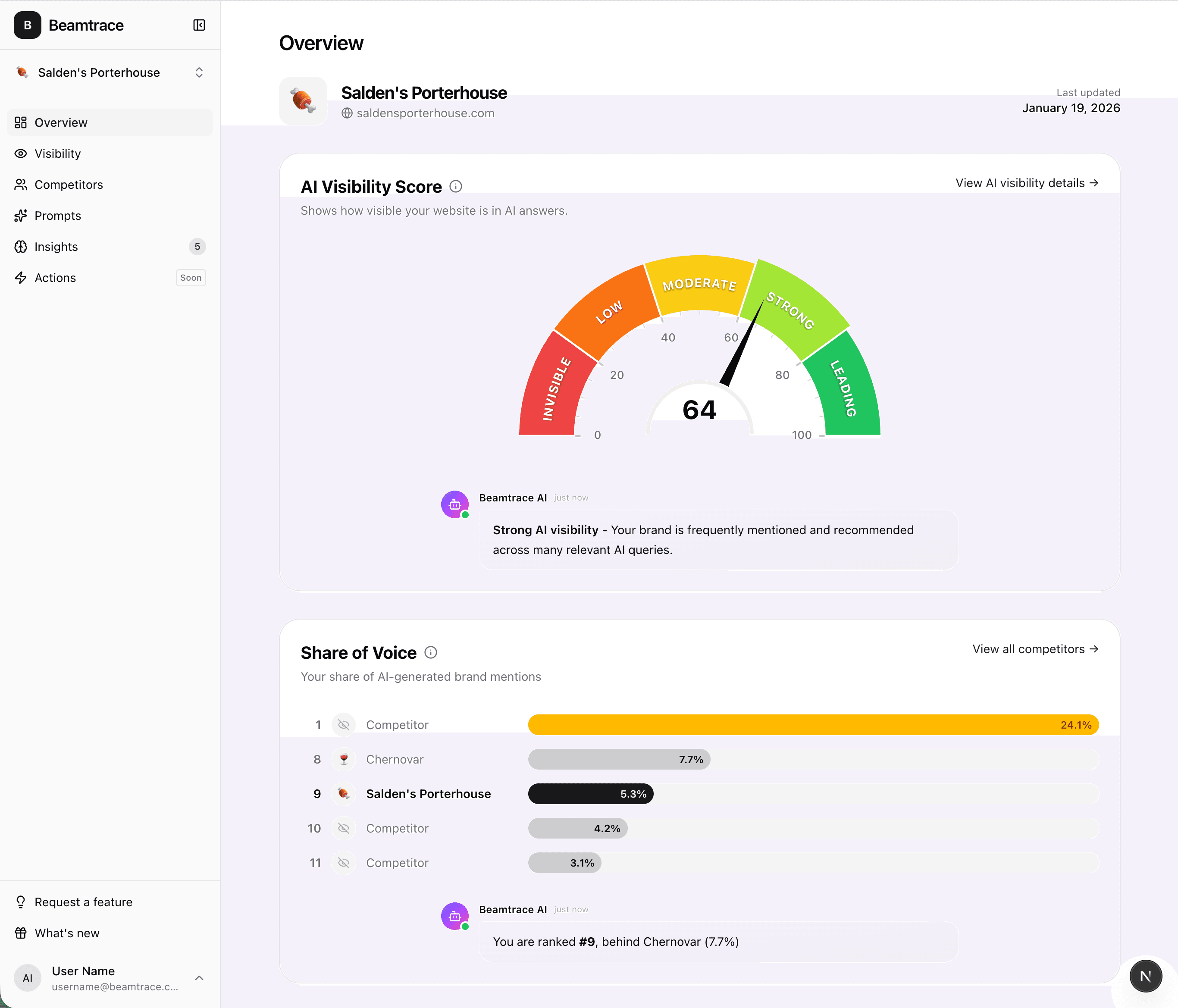 Track Your Brand Visibility in AI Search