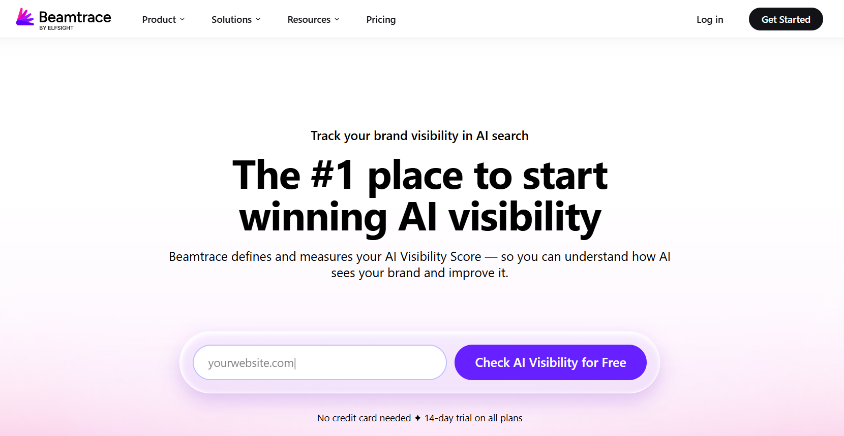Beamtrace AI visibility platform