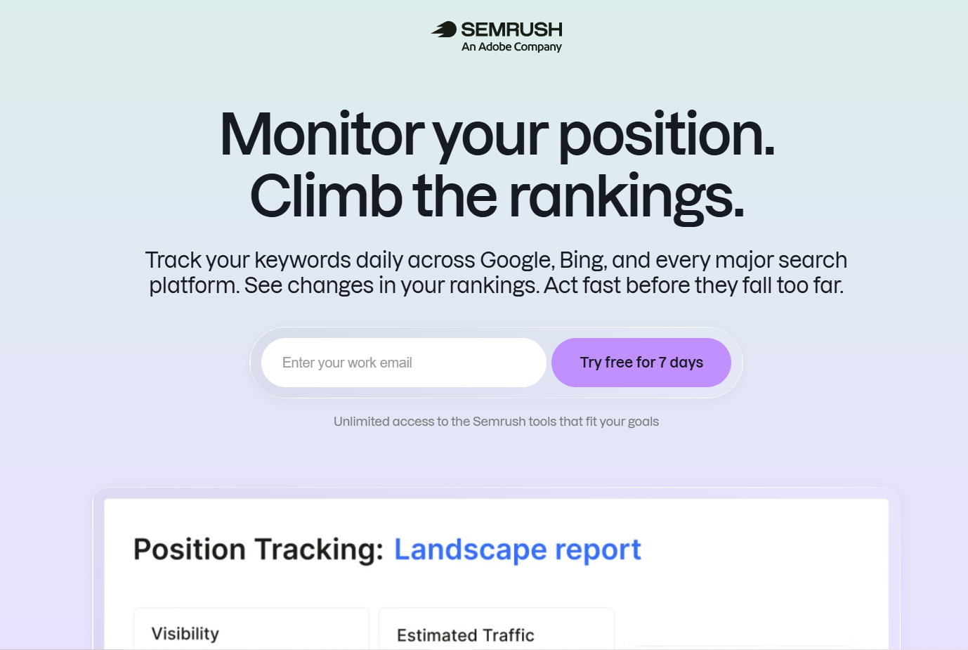 Semrush AI Visibility Toolkit
